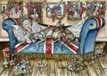 Limited Edition Print of 'The Corgi is NOT Amused!' by Elle Wilson