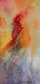   Cockerel Study in Watercolour by Jean Haines