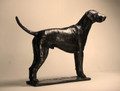 David a Bronze Foxhound Sculpture by Deborah Burt