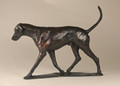 Trotting Hound Sculpture by Deborah Burt