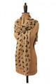    Cashmere Scarf - Dachshund Pattern