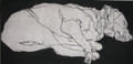 Sweet Dreams Etching by Tor Hildyard