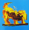 Look Back Again Silkscreen by Tor Hildyard