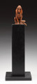 'Lonely at the Top' a Bloodhound in Bronze by Louise Peterson