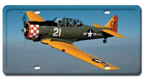Vintage-Retro SNJ-5 License Plate
