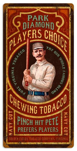 Personalized Street Signs >> Vintage Park Diamond Tobacco Metal Sign Personalized Street Signs >> Vintage Park Diamond Tobacco Metal Sign