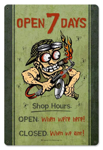 Personalized Street Signs >> Vintage Mechanic Metal Sign Personalized Street Signs >> Vintage Mechanic Metal Sign