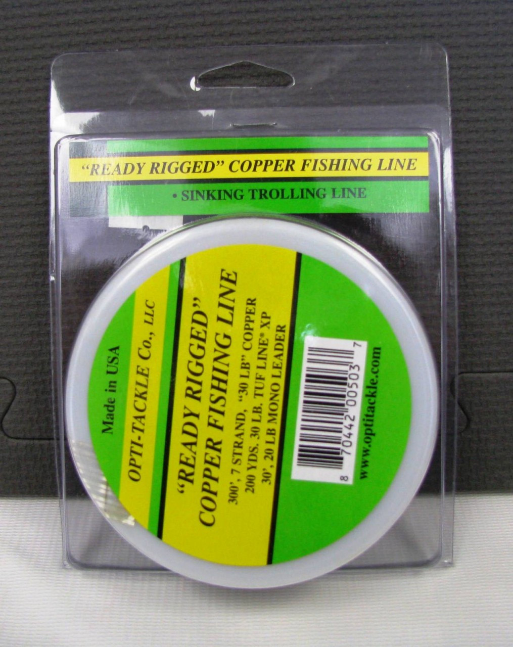OPTITACKLE READY RIGGED COPPER FISHING LINE