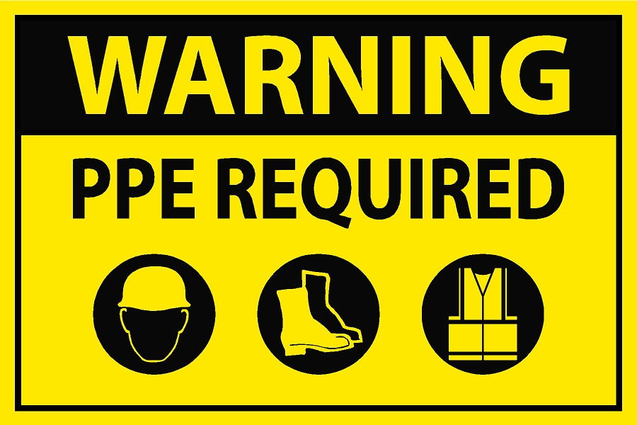 PPE Required Sign 3