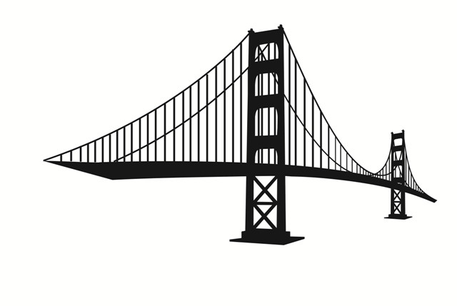 clip art golden gate bridge free - photo #38