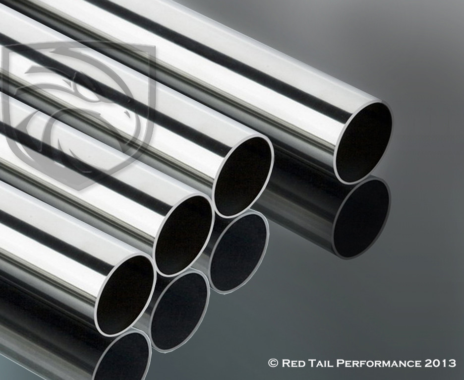 Polished Stainless Steel Round Tube with Mirror Finish - 3" OD, 16 1.5 Inch Od Steel Tubing