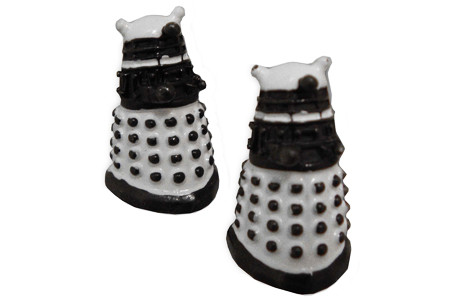 White Dalek Dr Who Licenced Cufflinks