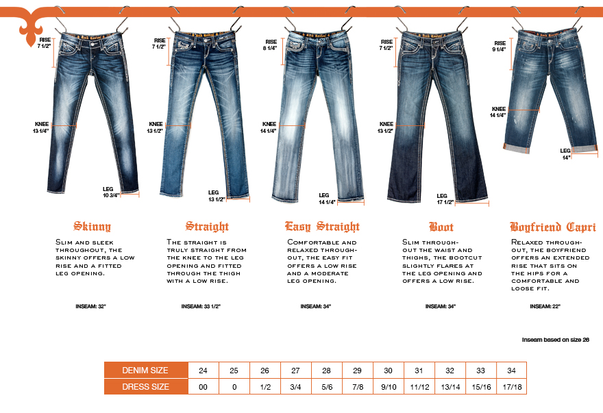 Ae Women's Jeans Size Chart