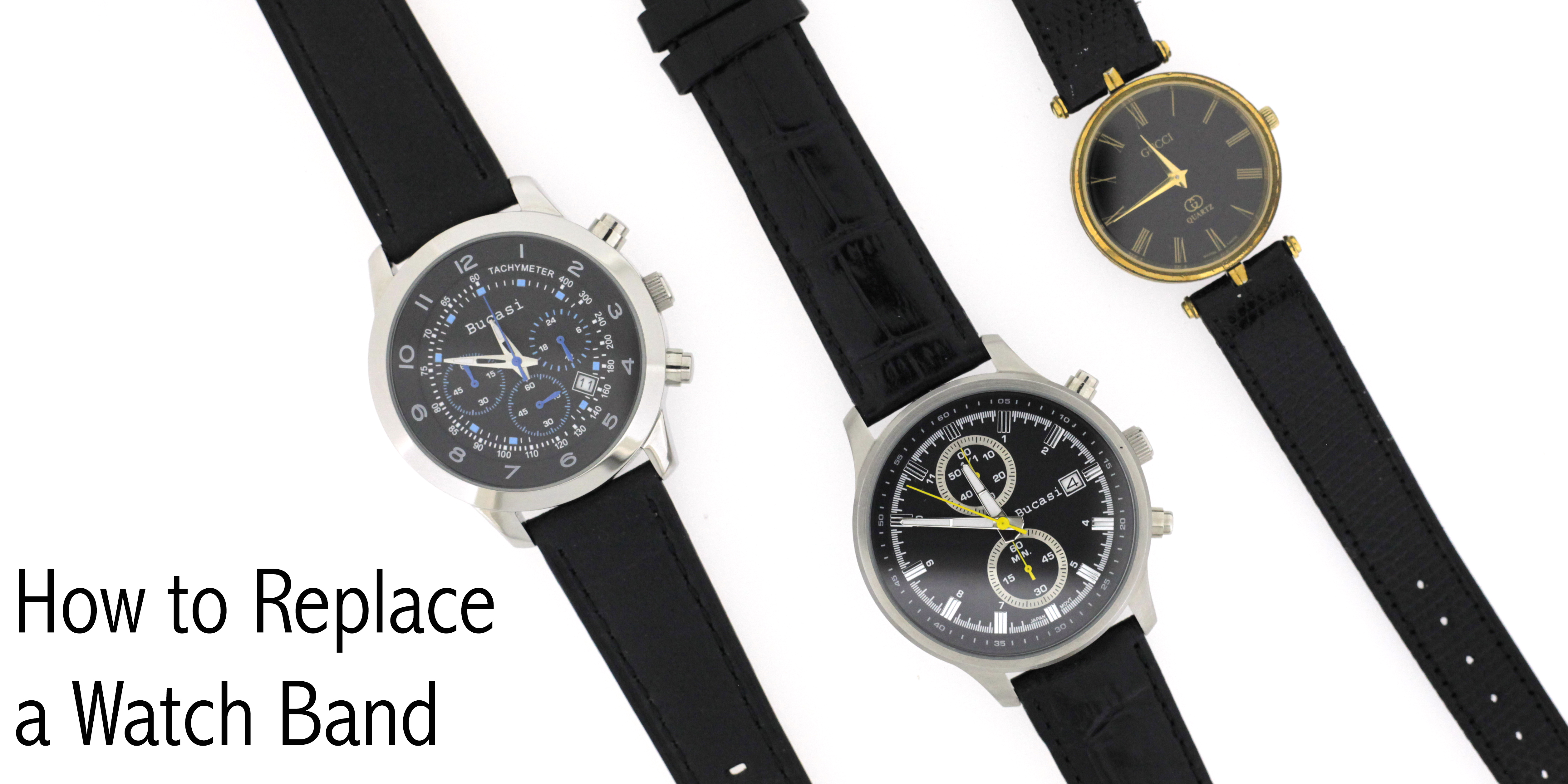 How to Replace and Change a Watch Band Easy Instructions