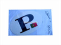 White Portugal Car Sticker