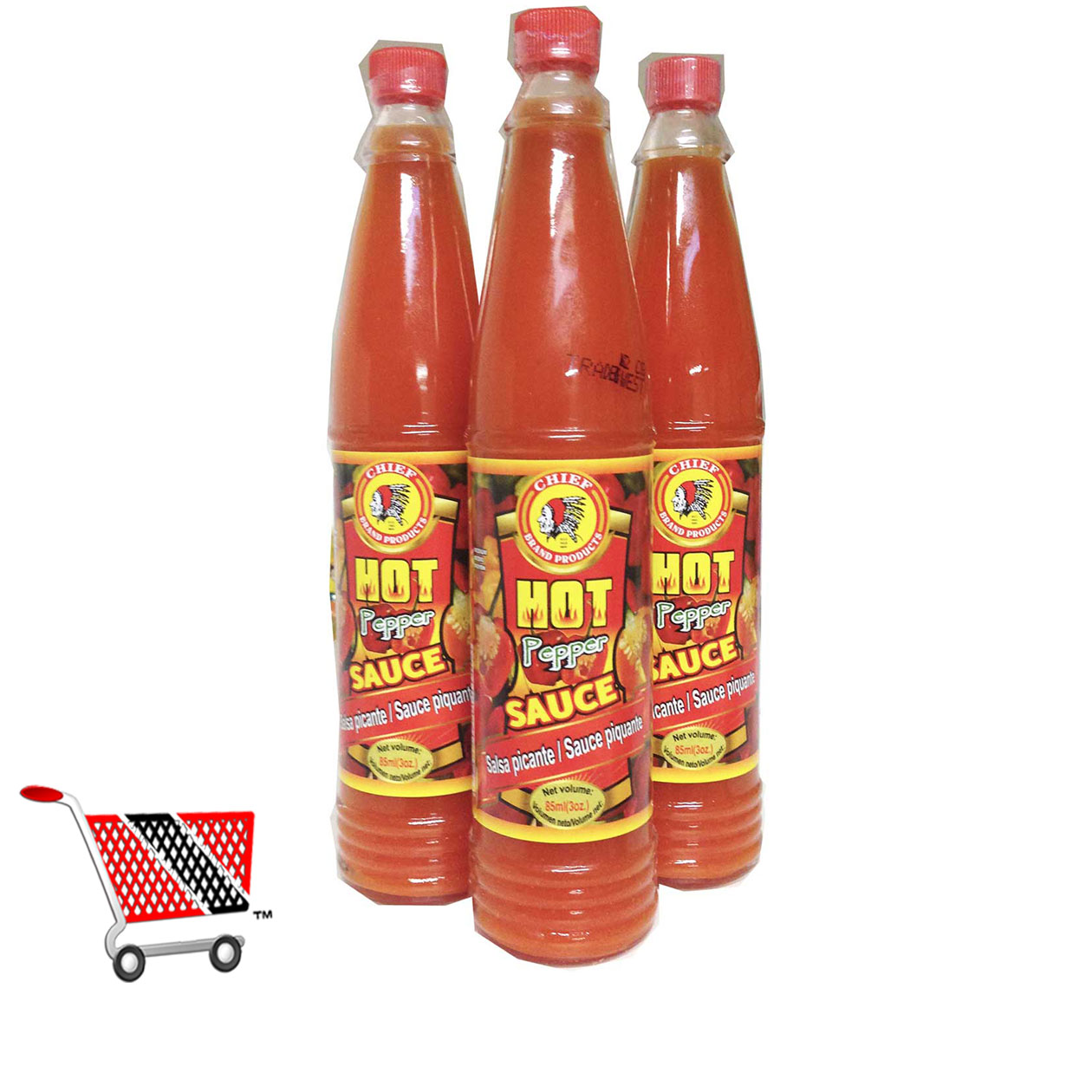 Chief Hot Sauce Trio MyTriniGrocery