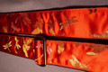 Dragonflies on Red
