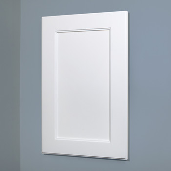 unfinished shaker style recessed medicine cabinet (14x24) | recessed
