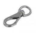 251 5/8" Nickel Matte, Swivel Lever Snap, Solid Brass