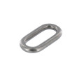20122 1 1/2" Nickel Matte, Single Loop, Solid Brass