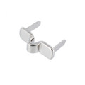 H06 Nickel Plate, Handle Holder, Solid Brass