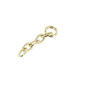 B3557 Light Gold Plated, Chain, Solid Brass