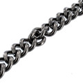 C4482 4x10.5mm Gun Metal Brushed, Chain, Solid Brass