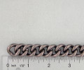 C4482 4x10.5mm Nickel Plate, Chain, Solid Brass