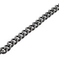 C4484 2.5 x 7mm Gun Metal Brushed, Chain, Solid Brass