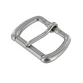 B1187 1 1/4" Nickel Matte, Roller Buckle, Solid Brass