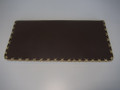 Leather Passport Case Brown with Narural Trim