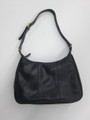Leather Handbag #04 Navy Blue