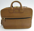 Leather Briefcase Brown