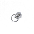 Riri Anello 12 Zipper Pull, Nickel Plate NI, Fits Riri Metal 4 Zipper