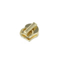Riri Anello 12 Bata Zipper Pull, Brass Plate GC, Fits Riri Metal 8 Zipper