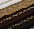 Metal 6 Riri ZIpper, Continuous Chain, Combi Brass Teeth (GO)