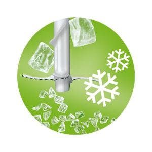 Xay nhuyễn đá với lưỡi dao răng cưa Xay nhuyễn đá với lưỡi dao răng cưa