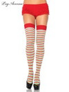 Leg Avenue Mini Rainbow Acrylic Thigh Highs One Size