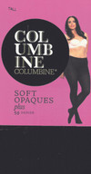 Columbine Plus 50 Denier Soft Opaque Tight Black