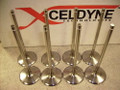 NEW XCELDYNE TITANIUM INTAKE VALVES 2.200 x 7mm x 6.025 