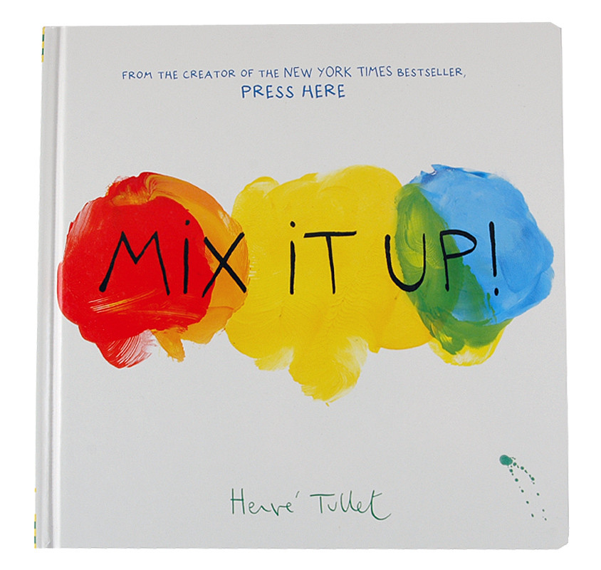 mix it up color paint interactive book for kids children birthday gift