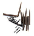 Fox Kwik Change swivels & sleeves size 7 box of 10