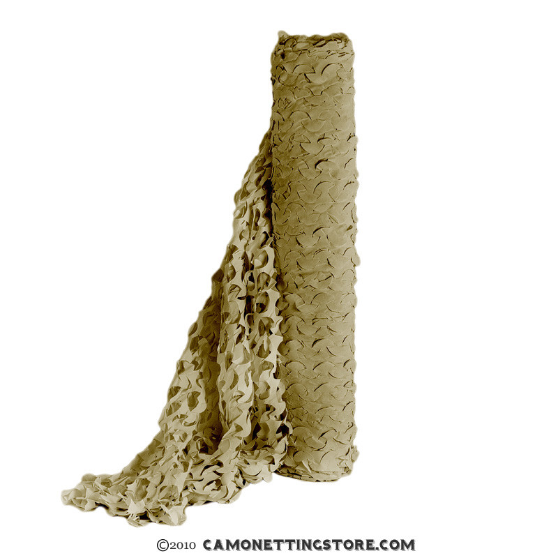 Desert Camo Netting UltraLite, Bulk Roll
