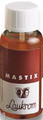 Mastix by Laukrom is a cosmetic grade adhesive used for beards, gems and prosthetics and for fixing modelling wax. It removes easily with alcohol