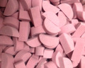 Pink Wicked sponges 1/2 round- soft yet firm , gives a smooth finish. Great for blending with Face paints or makeup. Perfect for Rainbows-small side fits 30g 1 Stroke paints, wide side fits 50g Split cakes