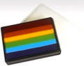 Paradise Prisma Arc-en-ciel blender cake 50g 
ARC-EN-CIEL - Red, Orange,Yellow, Light Green, Light Blue &Dark Blue