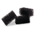 Textured sponges for creating the look of  3 day growth, pirate beards, bruising and grazes . Great for shading on monsters, dragons and textured clothing.
Our new Stipple sponges are blue, and are cut by Always Wicked Art to keep costs down.