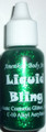 Emerald Liquid Bling- brilliant glitter in an Aloe base. Gentle on the skin and stunning results