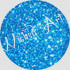 Mid Blue Opaque Glitter