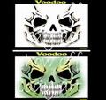 Airbrush Template Voodoo by Donna Nowak